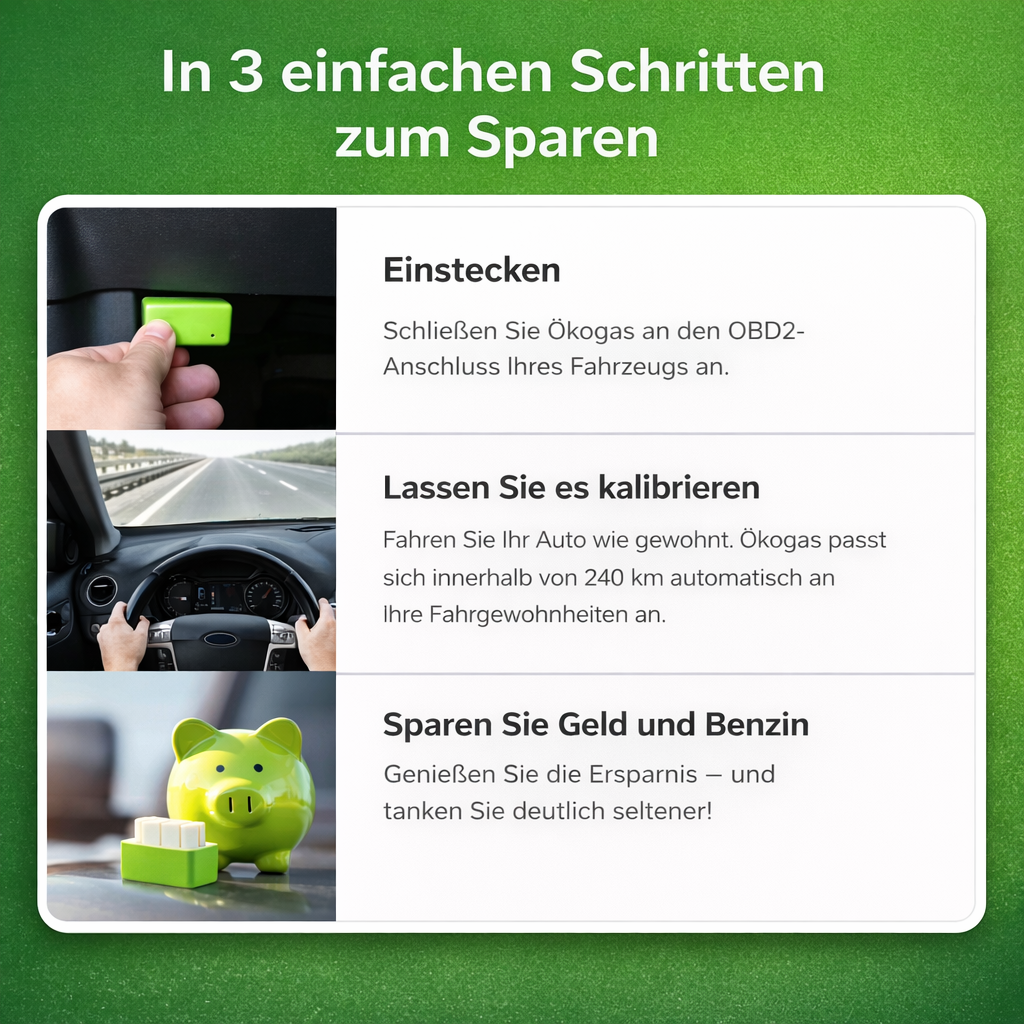 Halbieren Sie Ihre Tankkosten mit ÖkoGas™