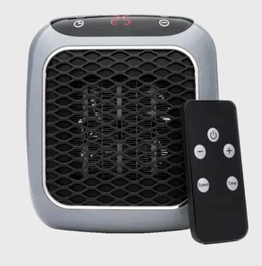 HeatFlash™ Compact Ceramic Plug-In Heater – Energy Efficient, Fast Heating, Safe & Portable
