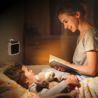 HeatFlash™ Compact Ceramic Plug-In Heater – Energy Efficient, Fast Heating, Safe & Portable