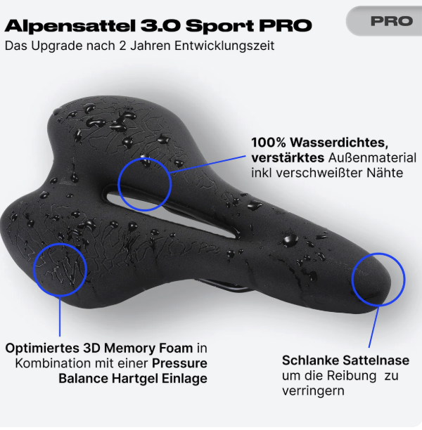 Alpensattel 3.0 Sport Pro