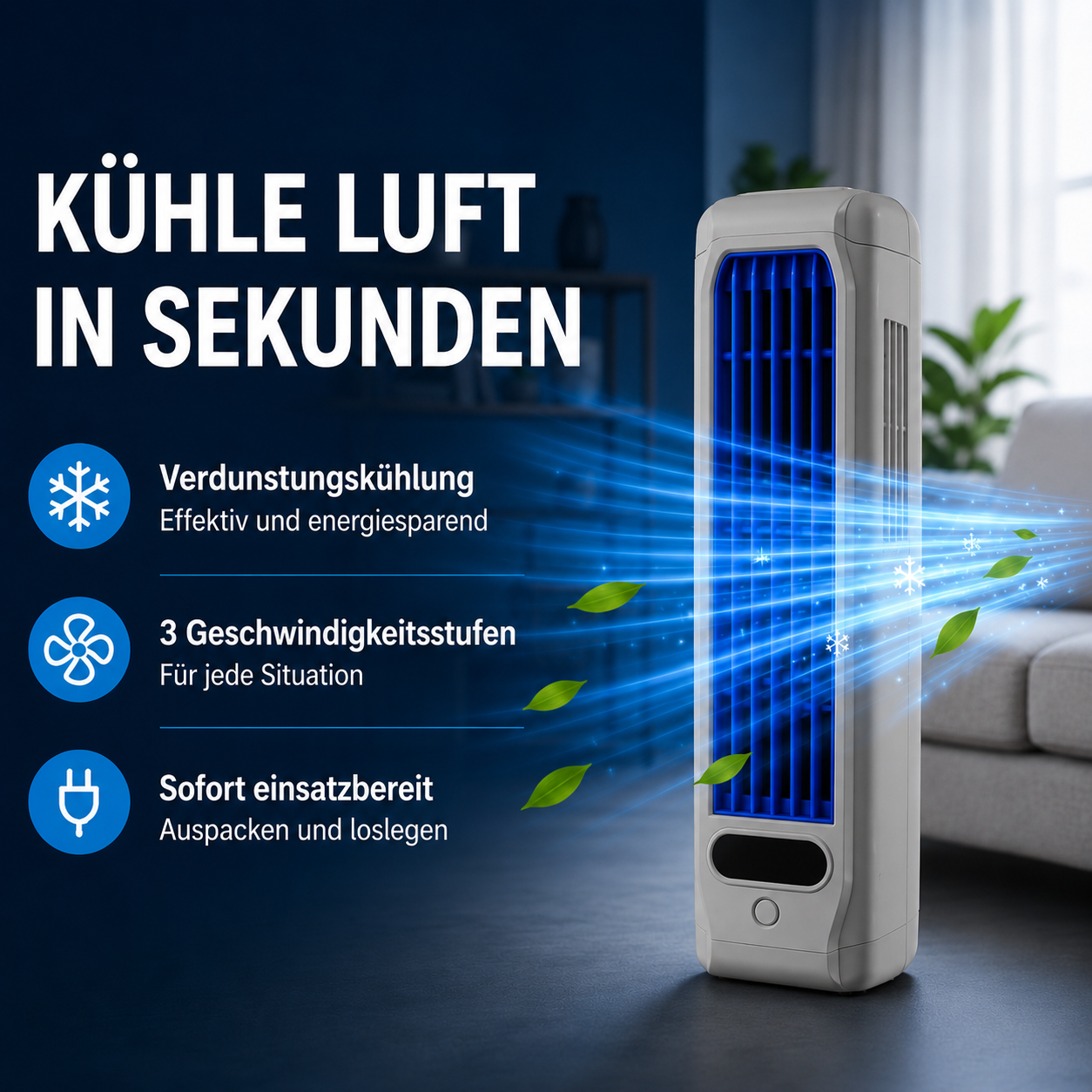Cooling Ace - Kühle Luft in Minuten