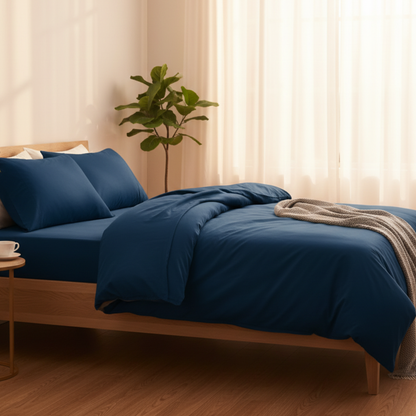 Bettwäsche Set Eukalyptus Lyocell