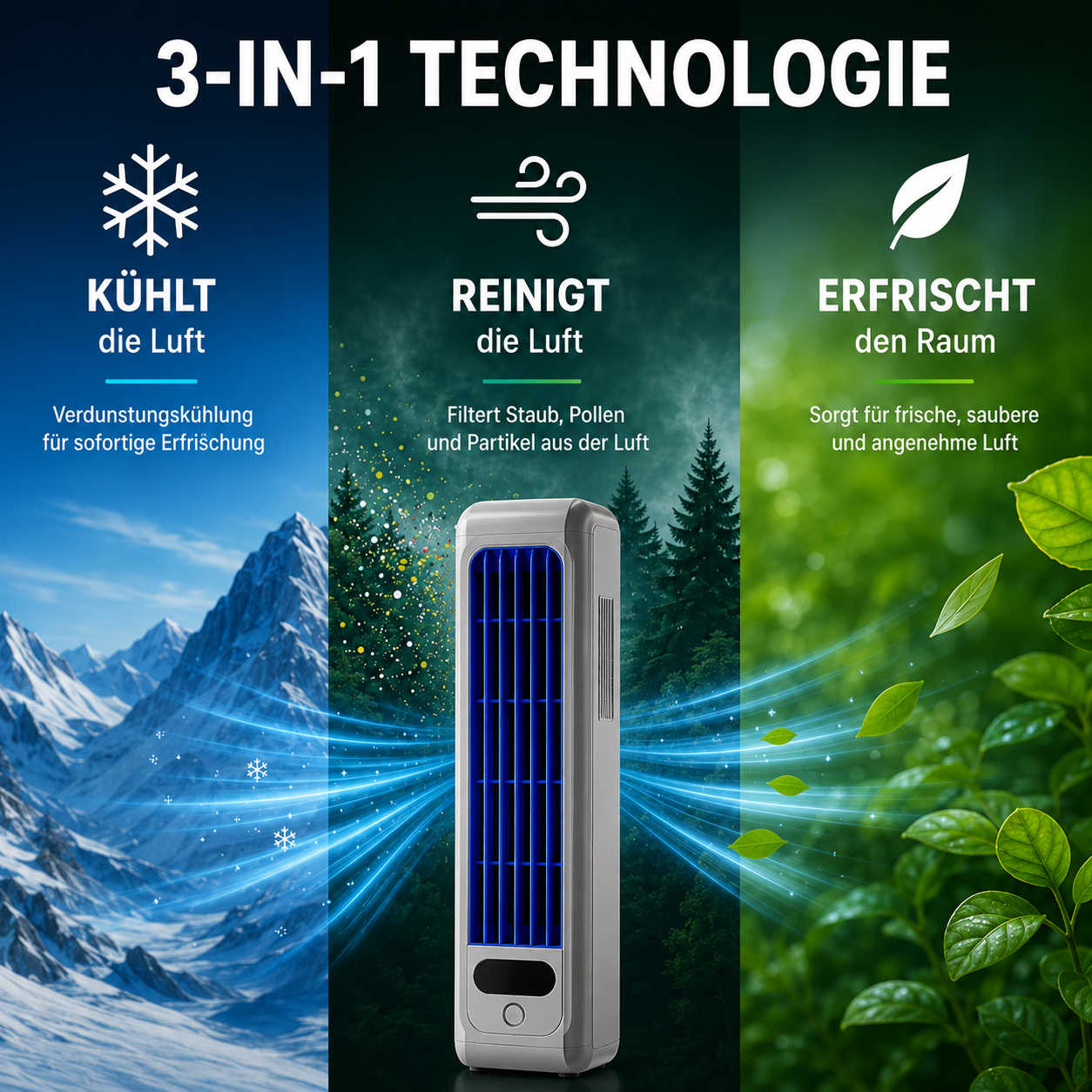 Cooling Ace - Kühle Luft in Minuten