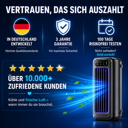 Cooling Ace - Kühle Luft in Sekunden