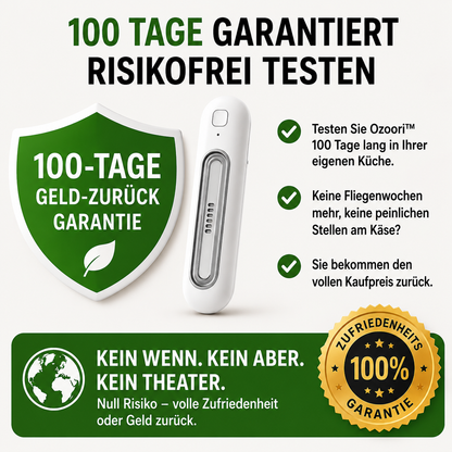 Ozoori™ – Die molekulare Endstation für Fruchtfliegen, Larven und Küchenschädlinge – spare bis zu 500 € im Jahr