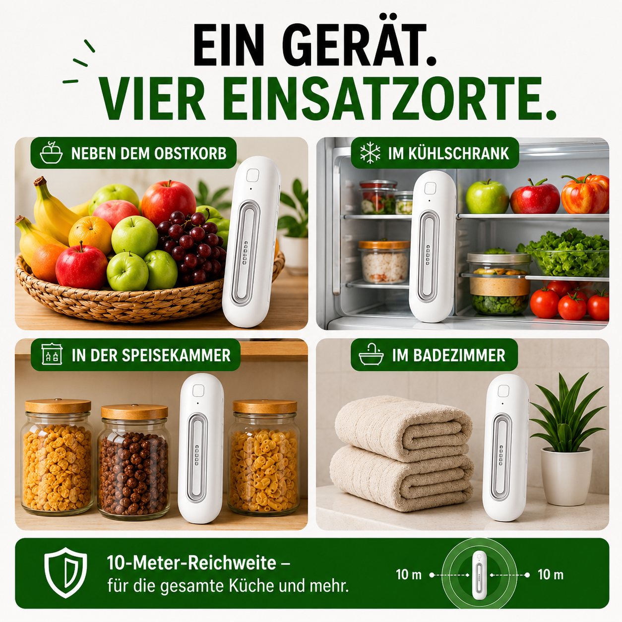 Ozoori™ – Die molekulare Endstation für Fruchtfliegen, Larven und Küchenschädlinge – spare bis zu 500 € im Jahr