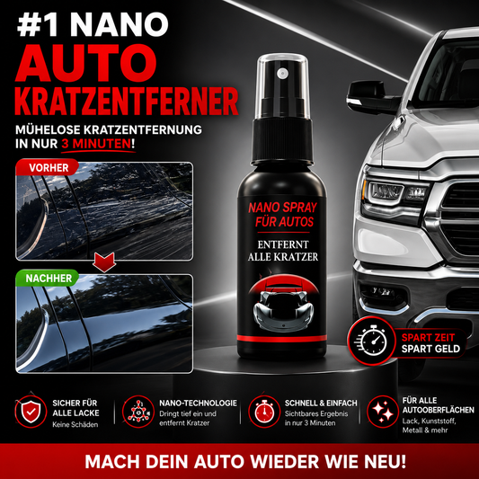 Kratzer entfernen mit NanoSpray™ — ohne Werkstatt, ohne 480 €