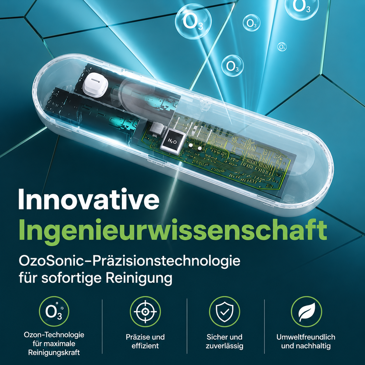Ozoori™ – Ihr Kühlschrank bleibt frisch, sauber und geruchsfrei