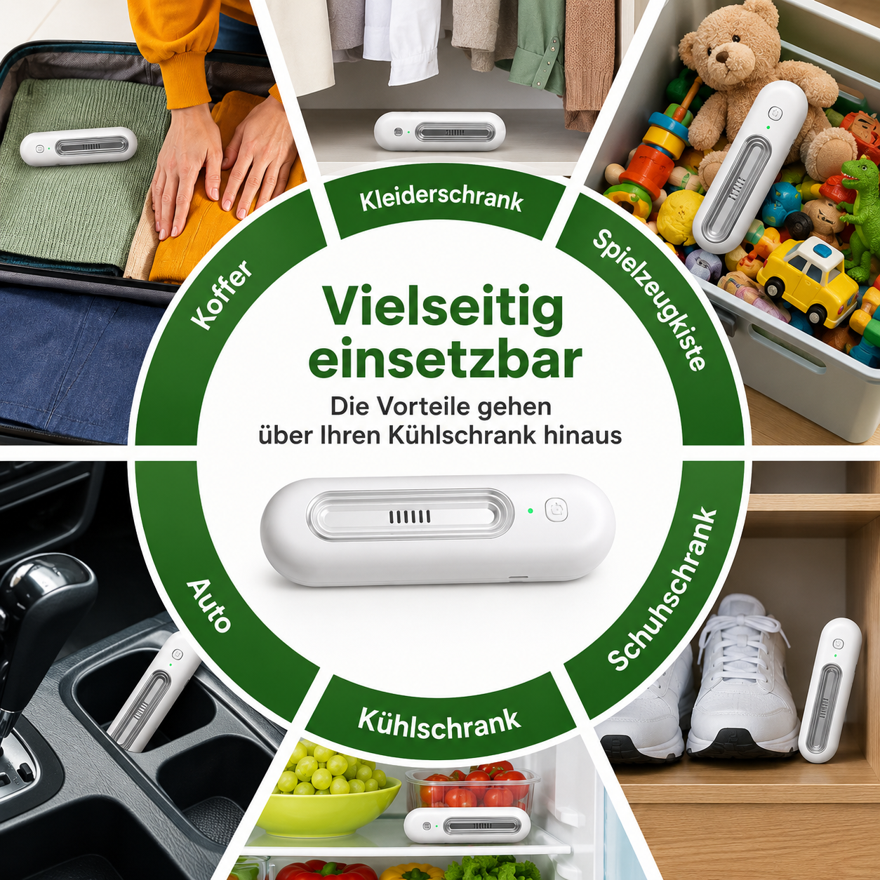 Ozoori™ – Ihr Kühlschrank bleibt frisch, sauber und geruchsfrei